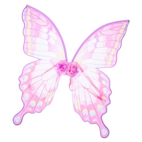 Healeved Schmetterlingsflügel Leichtem Dekorative Cosplay Flügel für Rollenspiele Karneval Bühnenperformance und Partys mit Tragegurten von Healeved