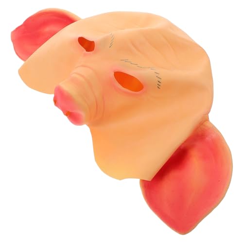 Healeved Schweinegesichtsmaske für Halloween Realistische Kostümrequisite für Karneval Cosplay Sicht für Sichere Auftritte Pflegeleicht Langlebig Healeved Schweinegesichtsmaske für Halloween Realistische Kostümrequisite für Karneval Cosplay Sicht für Sichere Auftritte Pflegeleicht Langlebig von Healeved