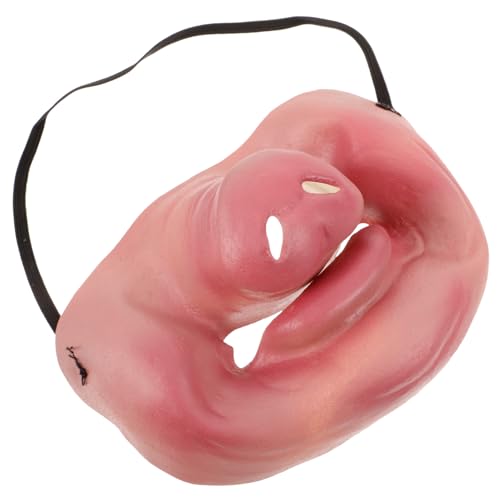Healeved Schweinenase-Maske Jack Masken realistisch lustige geschenkideen Halloween-Maske maske gesicht kleine Schweinenase Zirkus Simulation Schweinenase Stützschweinnase Emulsion von Healeved