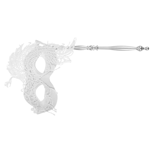 Healeved Spitze Handmaske Damen mit Kunststoff und Spitze Ergonomisch Geformt Handgehalten für Halloween Karneval Maskenball Party Bühne Festliche Kostümierung Healeved Spitze Handmaske Damen mit Kunststoff und Spitze Ergonomisch Geformt Handgehalten für Halloween Karneval Maskenball Party Bühne Festliche Kostümierung von Healeved