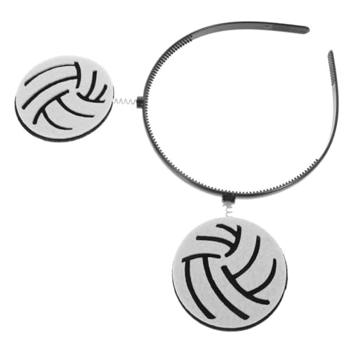Healeved Sportspiel Kopfschmuck Geknotete Elastische Haarbänder Damen Stirnband Haar Accessoires Haarband Lockig Für Mädchen Entworfen Für Kinder Styling Fußball Haarband von Healeved