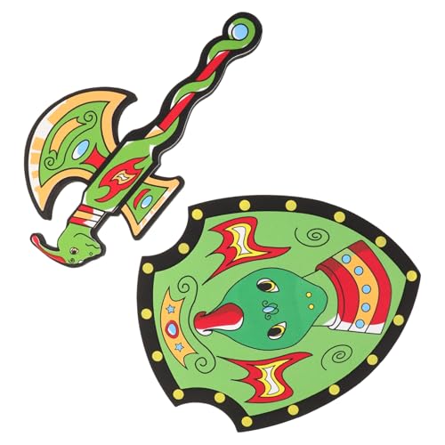 Healeved Teiliges Schaumstoff und Schild Realistisches Piratenkostüm Zubehör Weiches für Fantasievolles Rollenspiel und Sichere Indoor Outdoor von Healeved