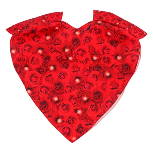 Healeved Valentinstags-Cosplay-Outfit in Herzform für Damen und Herren, Kostüm, Rollenspielkleidung für Festivals und Veranstaltungen – romantisches Valentinstags-Accessoire für Bühnenauftritte von Healeved