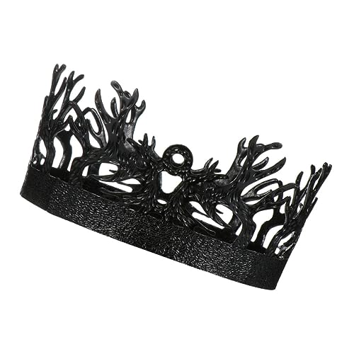 Healeved Vintage Herren Krone für Hochzeit Abschlussball Cosplay Barock Stil Leicht Komfortabel für Geburtstagsfeiern Festliche Anlässe Geeignet für Männer und Jungen von Healeved