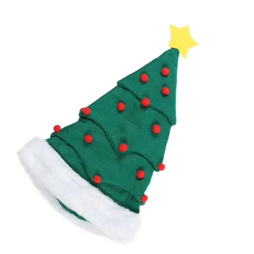 Healeved Weihnachtsbaum Plüschmütze Lustiger Xmas Hut Kreative Weihnachtsmütze Warmes Festliches Party Accessoire Für Familien und Freunde Healeved Weihnachtsbaum Plüschmütze Lustiger Xmas Hut Kreative Weihnachtsmütze Warmes Festliches Party Accessoire Für Familien und Freunde von Healeved