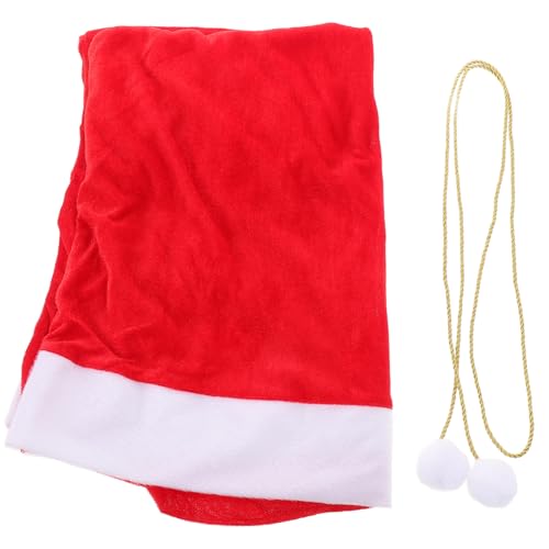 Healeved Weihnachtsmann-Kordelzugbeutel Gegenwärtig Weihnachtsspielzeugsack Jumbo groß Taschen weihnachtsmannsack Weihnachtsmann Geschenktasche Santa Kordelzug Weihnachts-Sankt-Sack Stoff von Healeved