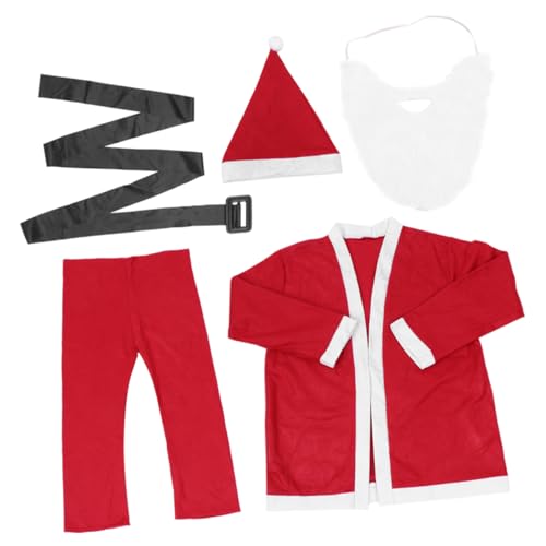 Healeved Weihnachtsmann Kostüm für Männer Cosplay Outfit Weichem Langlebigem Material für Weihnachten Festivals und Partys Weihnachtsdeko für Unvergessliche Festtage Healeved Weihnachtsmann Kostüm für Männer Cosplay Outfit Weichem Langlebigem Material für Weihnachten Festivals und Partys Weihnachtsdeko für Unvergessliche Festtage von Healeved