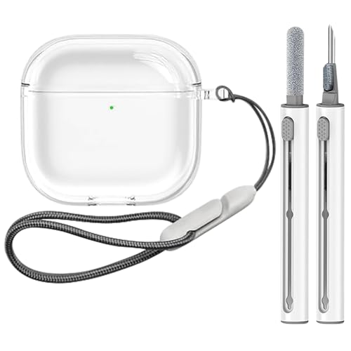 Healife Compatible with Airpods 4 Case Cover, silikon-schutzhülle für Apple airpods 4 mit aktiver geräuschunterdrückung, kompatibel mit ladekabel und drahtloser Laden, reinigungspen Healife Compatible with Airpods 4 Case Cover, silikon-schutzhülle für Apple airpods 4 mit aktiver geräuschunterdrückung, kompatibel mit ladekabel und drahtloser Laden, reinigungspen von Healife
