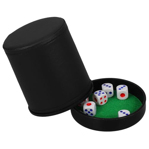 Healifty 1 Satz Grüner Velvet Dice Cup mit Deckel Würfel im Leise Würfelrolle Stilvolles Design für Spielabende und Partys für Würfelspiele Tischspiel Zubehör Healifty 1 Satz Grüner Velvet Dice Cup mit Deckel Würfel im Leise Würfelrolle Stilvolles Design für Spielabende und Partys für Würfelspiele Tischspiel Zubehör von Healifty