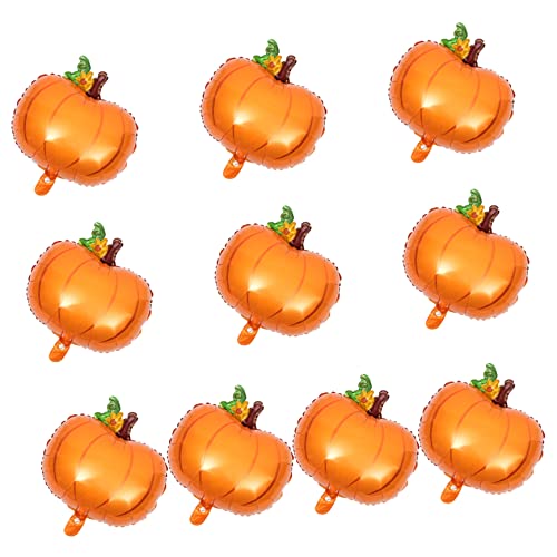 Healifty 10Stücke Kürbis Ballons aus Aluminiumfolie für Herbst und Thanksgiving Feiern Dekorative Luftballons mit Einzigartigem Design für Partys und Festlichkeiten Healifty 10Stücke Kürbis Ballons aus Aluminiumfolie für Herbst und Thanksgiving Feiern Dekorative Luftballons mit Einzigartigem Design für Partys und Festlichkeiten von Healifty