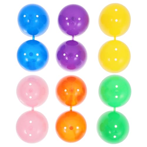 Healifty 12 Ostereier Aus Plastik 2. 2. 6 Farben Leere Befüllbare Eier Mit Scharnier Für Die Ostereiersuche Korbfüller Süßigkeitenfüller Geburtstagsparty- Healifty 12 Ostereier Aus Plastik 2. 2. 6 Farben Leere Befüllbare Eier Mit Scharnier Für Die Ostereiersuche Korbfüller Süßigkeitenfüller Geburtstagsparty- von Healifty