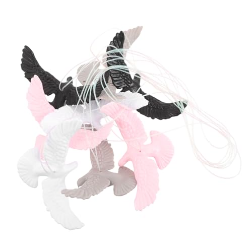 Healifty 12 Stück Fliegende Tauben Kuchentopper Kleine Hängende Pigeon Ornamente für Hochzeiten und Diy Kunstprojekte Healifty 12 Stück Fliegende Tauben Kuchentopper Kleine Hängende Pigeon Ornamente für Hochzeiten und Diy Kunstprojekte von Healifty