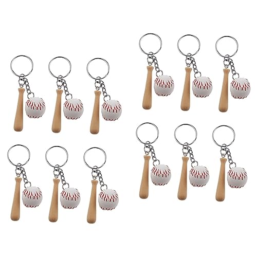 Healifty 12Stücke Teiliges Baseball Schlüsselanhänger Schlüsselringe für Sport Events Party und Persönliche Nutzung und Stilvolles Schlüsselzubehör Healifty 12Stücke Teiliges Baseball Schlüsselanhänger Schlüsselringe für Sport Events Party und Persönliche Nutzung und Stilvolles Schlüsselzubehör von Healifty