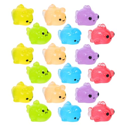 Healifty 18 Stück Teiliges Mini Resin Fische Leuchtende Ornamente für DIY Aquarien Dekoration Kleine Meereslebewesen für Büro und Zuhause Kreative Gestaltungen Healifty 18 Stück Teiliges Mini Resin Fische Leuchtende Ornamente für DIY Aquarien Dekoration Kleine Meereslebewesen für Büro und Zuhause Kreative Gestaltungen von Healifty
