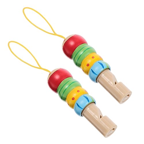 Healifty 2 Stück Hölzerne Pfeife Musikspielzeug Für -Instrumente Musikinstrumente Kinderspielzeug Pfeifen Kinderspiele Instrumente Für Bunt Massivholz Healifty 2 Stück Hölzerne Pfeife Musikspielzeug Für -Instrumente Musikinstrumente Kinderspielzeug Pfeifen Kinderspiele Instrumente Für Bunt Massivholz von Healifty