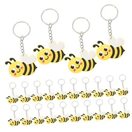 Healifty 24Stücke Niedlicher Cartoon Bienen Schlüsselanhänger Hochwertige Lustige Schlüsseldekoration für Taschen und Schlüssel Perfektes Kleines Healifty 24Stücke Niedlicher Cartoon Bienen Schlüsselanhänger Hochwertige Lustige Schlüsseldekoration für Taschen und Schlüssel Perfektes Kleines von Healifty