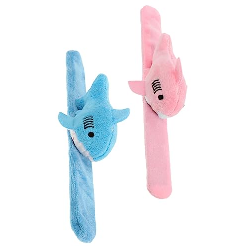 Healifty 2Stücke Plüsch Slap Armbänder für Lustige Tier Slap Bands für Partys und Geburtstagsfeiern von Healifty