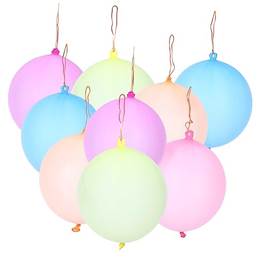 Healifty 30Stücke Stanzballons mit Gummibandgriffen Spaßige Schlagballons für Partygeschenke für Geburtstagsfeiern und Sensory Integration Training Healifty 30Stücke Stanzballons mit Gummibandgriffen Spaßige Schlagballons für Partygeschenke für Geburtstagsfeiern und Sensory Integration Training von Healifty
