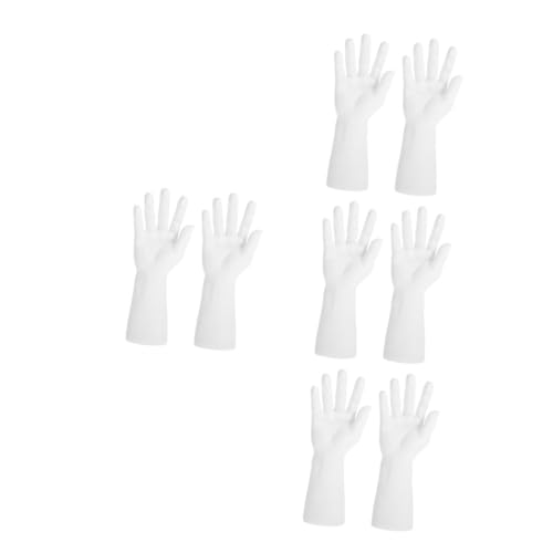 Healifty 4 Sätze Ausstellungsmodell-armband Schmuckaufsteller Schmuckdisplay Uhrenhalter Hängender Schmuckorganisator Reize Falsche Hände Ringfinger-schmuckhalter Plastik Weiß 2 Stück * 4 Healifty 4 Sätze Ausstellungsmodell-armband Schmuckaufsteller Schmuckdisplay Uhrenhalter Hängender Schmuckorganisator Reize Falsche Hände Ringfinger-schmuckhalter Plastik Weiß 2 Stück * 4 von Healifty