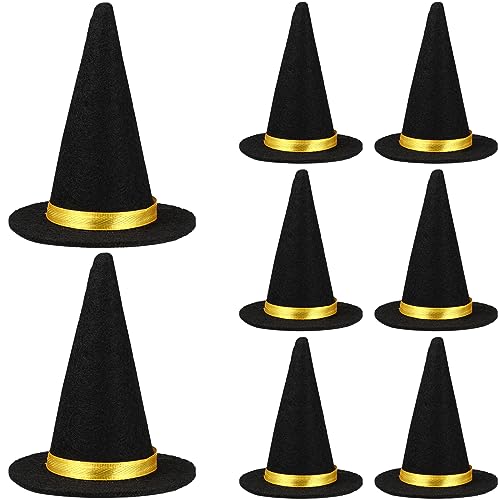Healifty 8 kleine Hexenhut für Halloween, Bastelarbeiten, Flaschenverschluss, Weinflasche, Hexenhut, Tischdekoration für Festivals, Halloween-Party Healifty 8 kleine Hexenhut für Halloween, Bastelarbeiten, Flaschenverschluss, Weinflasche, Hexenhut, Tischdekoration für Festivals, Halloween-Party von Healifty