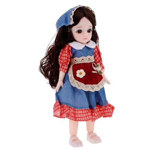 Healifty Bjd Puppe mit Outfit Schuhen und Kopftuch Teilige Gelenkpuppe für Kreatives Spiel Detailgetreu Bewegliche Gelenke Healifty Bjd Puppe mit Outfit Schuhen und Kopftuch Teilige Gelenkpuppe für Kreatives Spiel Detailgetreu Bewegliche Gelenke von Healifty