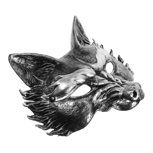 Healifty Fuchs Halbgesichtsmaske für Erwachsene Gruselige Tiermaske für Halloween und Partys Leichtes PU Material Atmungsaktiv und Pflegeleicht Auffälliges Design Healifty Fuchs Halbgesichtsmaske für Erwachsene Gruselige Tiermaske für Halloween und Partys Leichtes PU Material Atmungsaktiv und Pflegeleicht Auffälliges Design von Healifty