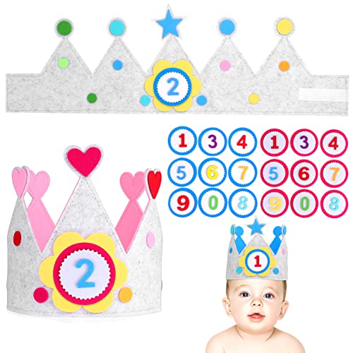 Healifty Geburtstagskronen Alles Zum Geburtstag Partykrone Filzpapier Königshüte Kinderkronen Für Jungen Und Mädchen Basteldekoration 2 Sets Healifty Geburtstagskronen Alles Zum Geburtstag Partykrone Filzpapier Königshüte Kinderkronen Für Jungen Und Mädchen Basteldekoration 2 Sets von Healifty