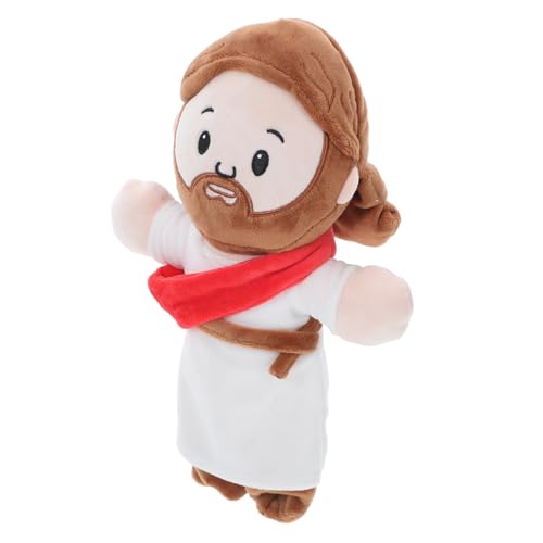 Healifty Jesus Plüschfigur Kuscheltier Weicher Jesus Religiöse Figur für Einzigartiges zur Taufe Ostern und Weihnachten Komfortabel und Dekorativ Healifty Jesus Plüschfigur Kuscheltier Weicher Jesus Religiöse Figur für Einzigartiges zur Taufe Ostern und Weihnachten Komfortabel und Dekorativ von Healifty