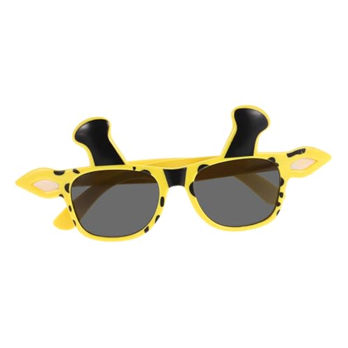 Healifty Jungle Tier Kostüm Brille Gelbe Giraffen Sonnenbrille für Party Zubehör für Geburtstag Karneval und Cosplay Leicht Bequem für Lange Tragezeiten und Fröhliche Feiern Healifty Jungle Tier Kostüm Brille Gelbe Giraffen Sonnenbrille für Party Zubehör für Geburtstag Karneval und Cosplay Leicht Bequem für Lange Tragezeiten und Fröhliche Feiern von Healifty
