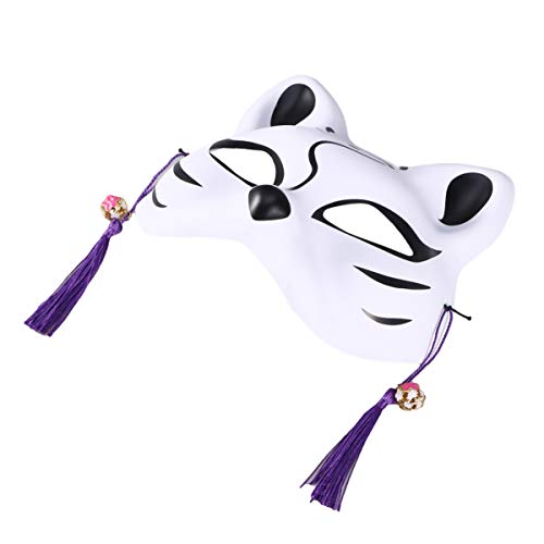 Healifty Katzenmaske Gesichtsmaske Masken Japanische Animation Kostüm Für Frauen Halloween Cosplay Requisiten Partybedarf Healifty Katzenmaske Gesichtsmaske Masken Japanische Animation Kostüm Für Frauen Halloween Cosplay Requisiten Partybedarf von Healifty