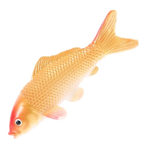Healifty Künstlicher Dekorationsmodell aus Realistisches Karpfendekor für Aquarien und Fotorequisiten Langlebig und Farbecht für Süß und Salzwasserumgebungen Healifty Künstlicher Dekorationsmodell aus Realistisches Karpfendekor für Aquarien und Fotorequisiten Langlebig und Farbecht für Süß und Salzwasserumgebungen von Healifty