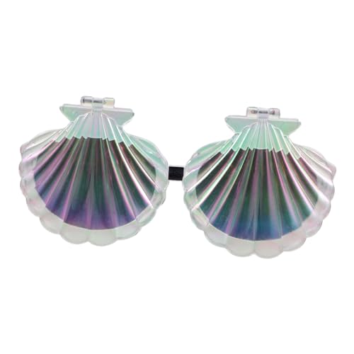 Healifty Muschelförmige Sonnenbrille für Hawaii Luau Partys Strand Sonnenbrille aus Tropisches Party Zubehör für Sommergeburtstagsfeiern Witzige Brille Healifty Muschelförmige Sonnenbrille für Hawaii Luau Partys Strand Sonnenbrille aus Tropisches Party Zubehör für Sommergeburtstagsfeiern Witzige Brille von Healifty