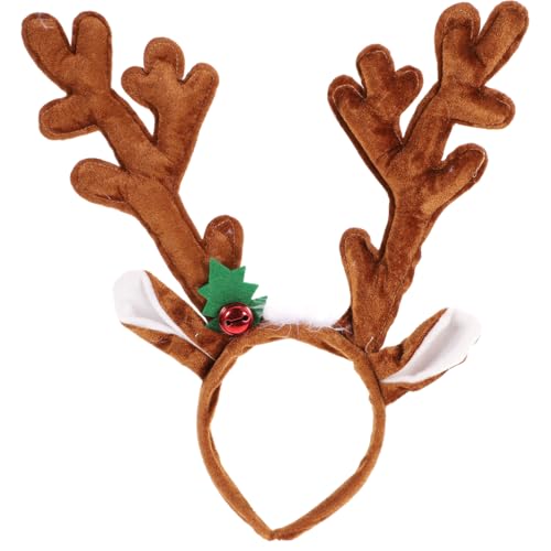 Healifty Rentiergeweih Geweih Haarreif Kinder Mädchen Weihnachten Fasching Karneval Party Haarschmuck Kostüme Zubehör Healifty Rentiergeweih Geweih Haarreif Kinder Mädchen Weihnachten Fasching Karneval Party Haarschmuck Kostüme Zubehör von Healifty