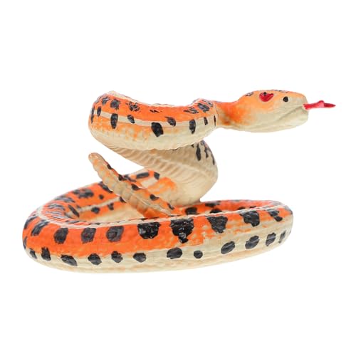 Healifty Simulation Snake Model Toy Realistisches Schlangen für Streiche und Halloween Dekoration Detailgetreu und Gruselig Fördert über Natur und Schlangen von Healifty