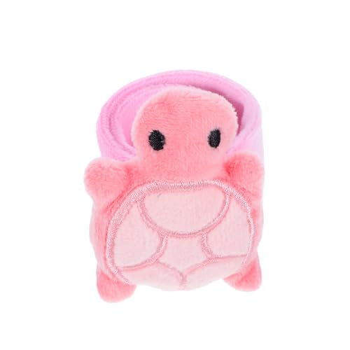 Healifty Süßes Schildkrötenfigur Slap Handgelenkband Rosa Plüscharmband für Erwachsene Dekorationsartikel für Festivals und Besondere Anlässe Healifty Süßes Schildkrötenfigur Slap Handgelenkband Rosa Plüscharmband für Erwachsene Dekorationsartikel für Festivals und Besondere Anlässe von Healifty