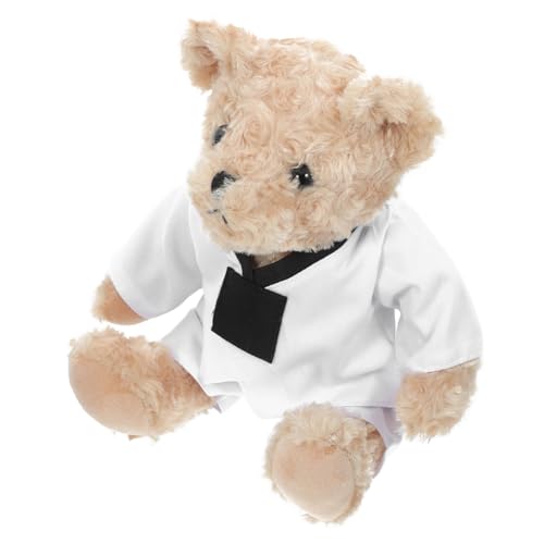 Healifty Taekwondo Bär Plüschspielzeug Weicher und Kuscheliger Stoffbär für Geschenkidee für Taekwondo Geburtstage und Besondere Anlässe Healifty Taekwondo Bär Plüschspielzeug Weicher und Kuscheliger Stoffbär für Geschenkidee für Taekwondo Geburtstage und Besondere Anlässe von Healifty