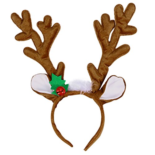 Healifty Rentiergeweih Geweih Haarreif Kinder Mädchen Weihnachten Fasching Karneval Party Haarschmuck Kostüme Zubehör Healifty Rentiergeweih Geweih Haarreif Kinder Mädchen Weihnachten Fasching Karneval Party Haarschmuck Kostüme Zubehör von Healifty