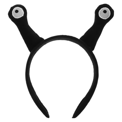 Kleinkinder-Kopfhörer, Stirnband, Schnecke, Stirnband, Plüschtierkopf, Bopper, -Antenne, schwarzes Haarband, Schnecke, Rollenspiel, Kopfschmuck für Geburtstag Kleinkinder-Kopfhörer, Stirnband, Schnecke, Stirnband, Plüschtierkopf, Bopper, -Antenne, schwarzes Haarband, Schnecke, Rollenspiel, Kopfschmuck für Geburtstag von Healifty