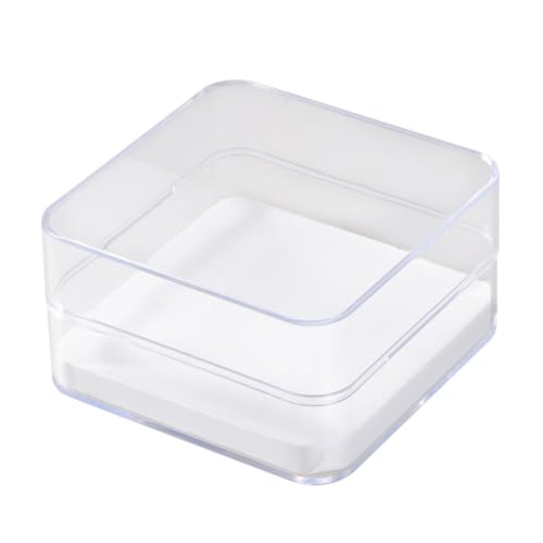1 Stück Karton Insektenvitrine Glasvitrine Insektenbox-Set präparierter Probenbox aufbewahrung für schmuck schmuck-aufbewahrung transparente Musterbox klein Suite Kristall von Healvian