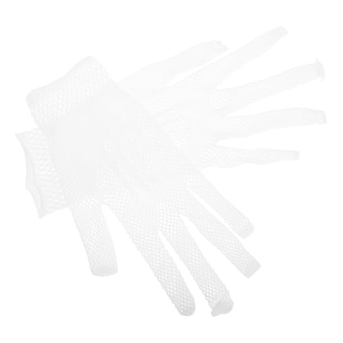 Healvian 1 Paar Netzhandschuhe Nylon Weiß von Healvian