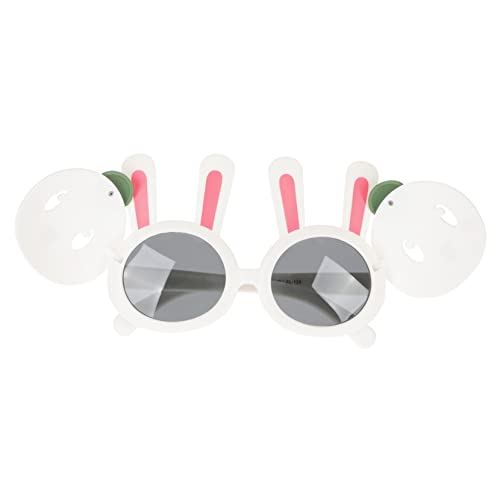 Healvian 1 Paar sonnenbrillen für kindersonnenbrille Kinderfest Mode Sonnenbrillen Hasen- im Freien Partybrillen für Plastik Rosa von Healvian