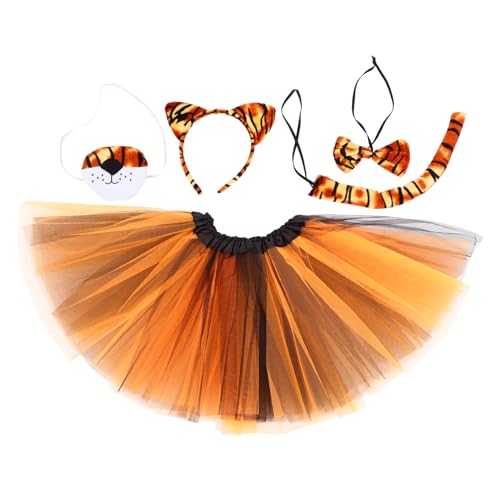 Healvian 1 Satz Cosplay Tigerhalsband Dekorationskragen Tiger-cosplay-nase Cosplay-versorgung Festivalschwanz Tiger-foto-requisiten Tigernase Performance-kragen Gittergewebe Healvian 1 Satz Cosplay Tigerhalsband Dekorationskragen Tiger-cosplay-nase Cosplay-versorgung Festivalschwanz Tiger-foto-requisiten Tigernase Performance-kragen Gittergewebe von Healvian