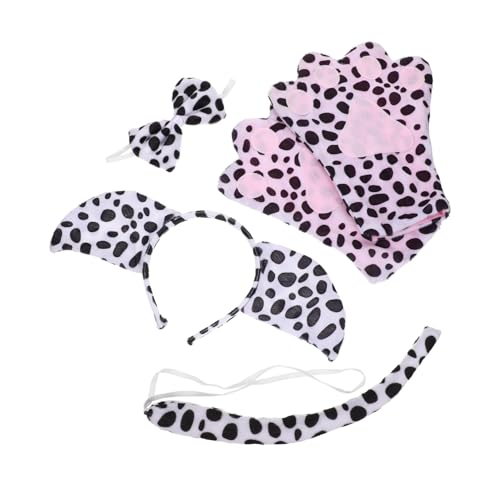 Healvian 1 Satz Halloween Tierkostüm Set Teiliges Schwein Kostüm mit Haarreif Fliege und Handschuhen für Partys Cosplay und Karneval Hochwertiges Strapazierfähiges Material für Vielseitige Healvian 1 Satz Halloween Tierkostüm Set Teiliges Schwein Kostüm mit Haarreif Fliege und Handschuhen für Partys Cosplay und Karneval Hochwertiges Strapazierfähiges Material für Vielseitige von Healvian