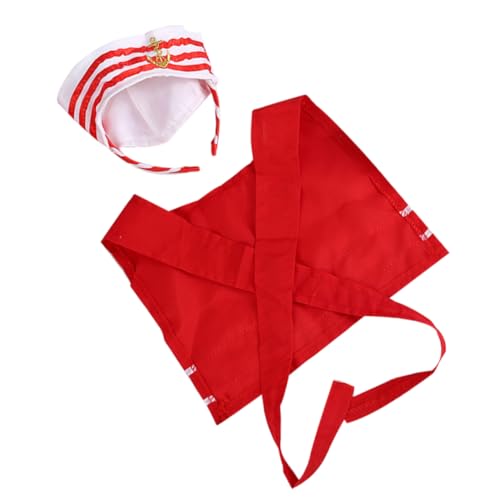 Healvian 1 Satz Hut Haarband Schal Matrosen Kostüm Zubehör Nautische Verkleidung für Cosplay Halloween und Partys Hut und Schal Vielseitig Einsetzbar Healvian 1 Satz Hut Haarband Schal Matrosen Kostüm Zubehör Nautische Verkleidung für Cosplay Halloween und Partys Hut und Schal Vielseitig Einsetzbar von Healvian