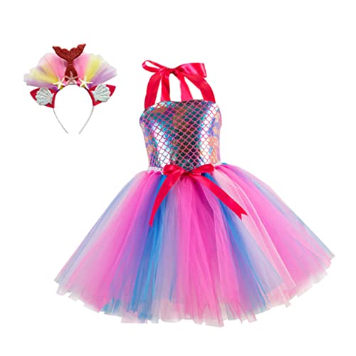 Healvian 1 Satz Mädchen Party Kostüm Netz Kleid mit Haarreifen für Cosplay Festliche Anlässe und Atmungsaktiv für Karneval Tanzaufführungen und Besondere Events Jahre Healvian 1 Satz Mädchen Party Kostüm Netz Kleid mit Haarreifen für Cosplay Festliche Anlässe und Atmungsaktiv für Karneval Tanzaufführungen und Besondere Events Jahre von Healvian