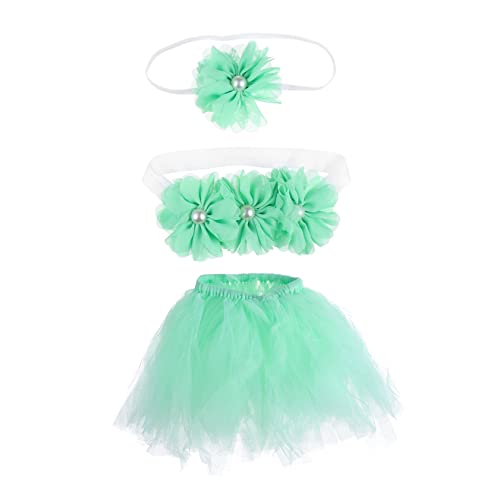 Healvian 1 Satz Mädchen Tüllrock Kinderkostüme Neugeborene Babykleidung -Tutu-Kleid kleines mädchen tutu Neugeborener Tutu-Rock Säuglingsfoto-Requisite Acryl Green Healvian 1 Satz Mädchen Tüllrock Kinderkostüme Neugeborene Babykleidung -Tutu-Kleid kleines mädchen tutu Neugeborener Tutu-Rock Säuglingsfoto-Requisite Acryl Green von Healvian