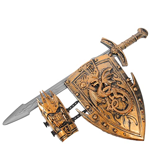 Healvian 1 Satz Rüstungswaffenspielzeug -Kits für -Ritter-Cosplay-Zubehör Kinderkostüm Cosplay- Schwerter Kostüm Plastik von Healvian