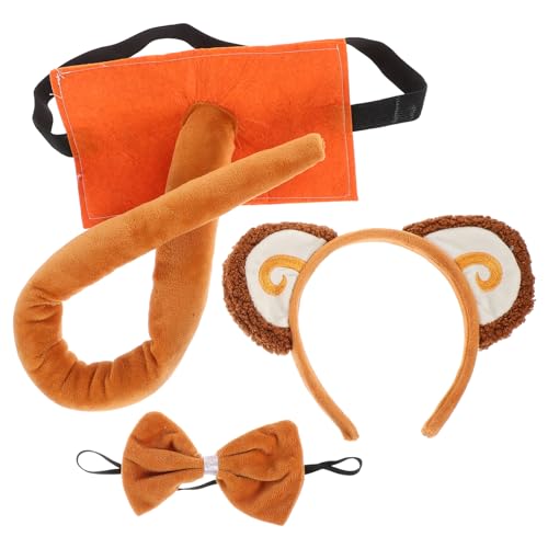 Healvian 1 Set Affenohren Stirnband Affenelement Stirnband Tierkostüm Halloween Cosplay Zubehör Affenkostüm Stirnbänder Für Frauen Haar Accessoires Für Party Stoff Healvian 1 Set Affenohren Stirnband Affenelement Stirnband Tierkostüm Halloween Cosplay Zubehör Affenkostüm Stirnbänder Für Frauen Haar Accessoires Für Party Stoff von Healvian