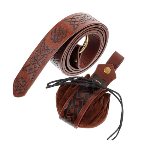 Healvian 1 Set Cosplay Kostüm Mittelalterliches Cosplay Zubehör Renaissance Kostümzubehör Fantasy Gürtel Vintage Renaissance Gürteltasche Goldene Gürtelschnalle Gürtel Healvian 1 Set Cosplay Kostüm Mittelalterliches Cosplay Zubehör Renaissance Kostümzubehör Fantasy Gürtel Vintage Renaissance Gürteltasche Goldene Gürtelschnalle Gürtel von Healvian