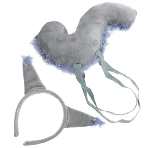 Healvian 1 Set Eichhörnchen Kostüm Kits Eichhörnchen Ohr Stirnband Tier Phantasie Kostüm für Karneval Healvian 1 Set Eichhörnchen Kostüm Kits Eichhörnchen Ohr Stirnband Tier Phantasie Kostüm für Karneval von Healvian